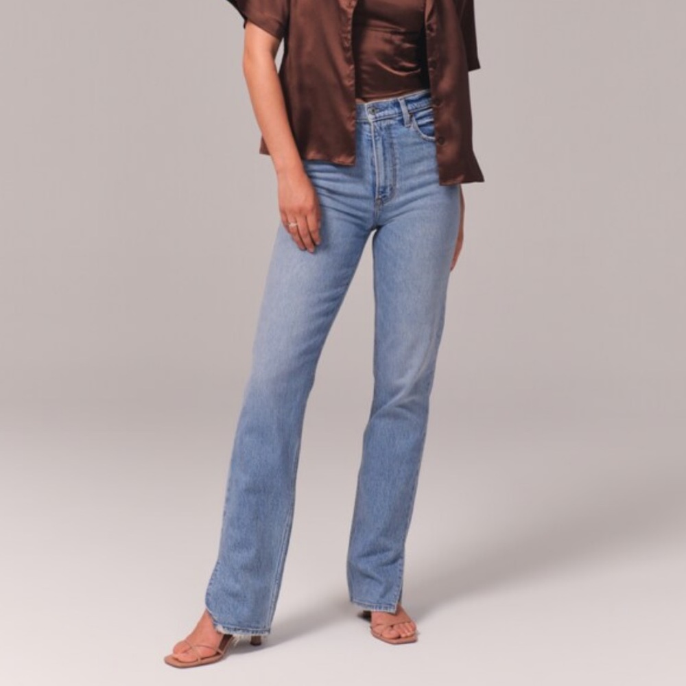 Ultra High Rise 90s Straight Jean 28